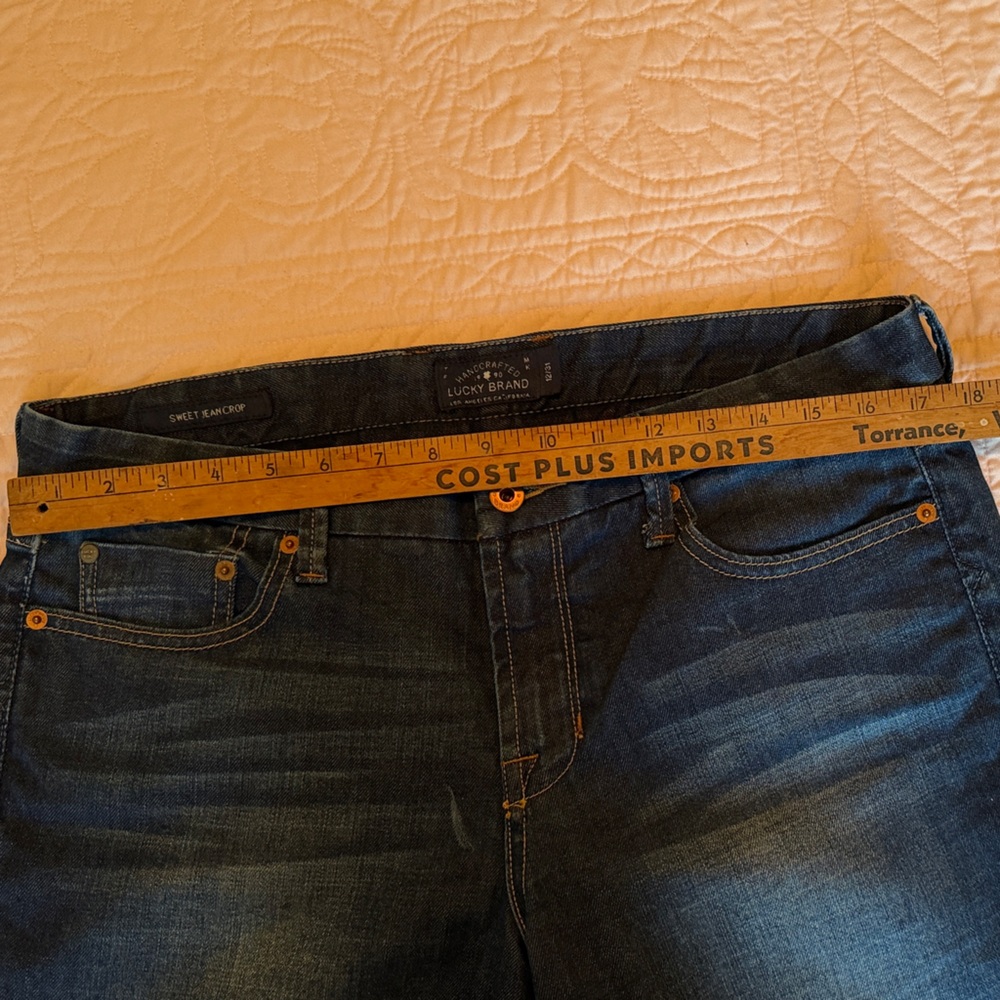 Lucky Brand Dark Blue Women's Ankle Jeans 12/31